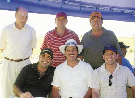 Javier Ramos, Alfredo Lugo, Miguel Del Hoyo, Fernando Jacaman, Fernando Juan Marcos y Lorenzo Roel