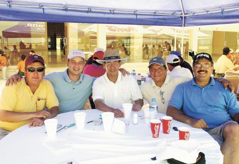 Francisco Gutiérrez, Jorge De la Garza, Rafael Degollado, Hector Gutiérrez y Toufik Iga