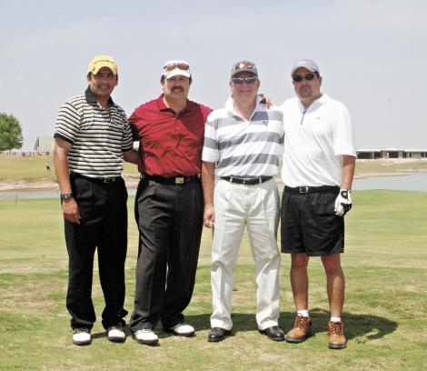 Alfonso García, Gerardo Rodríguez, Armando Navarro y Adrián Garza