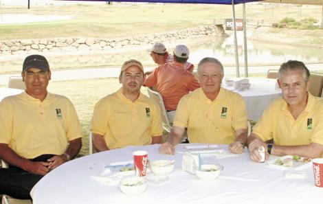 Pedro Jaramillo, Roberto Fernández, Salvador García y Juan Manuel Suárez