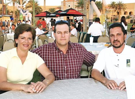 Victoria Murra, Alfredo Murra y Fernando Martínez