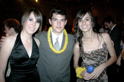 Arantza Díaz, José Antonio González y Montse González.