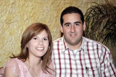 Claudia de Estrella y César Estrella.