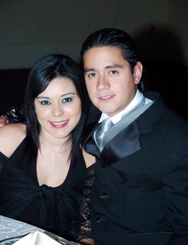 Claudia Santana y Aldo Serna.