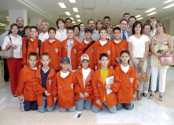 19 de mayo 

Un grupo de jugadores pequeños viajaron al DF y fueron despedidos por sus padres.
