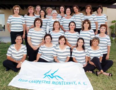 Club Las Misiones de Monterrey, en la inauguración del torneo de golf.