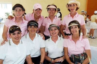 Laura de Silva, Ileana de Soto, Blanca Bustos, Cristy Fernández, Susana Gutiérrez, Susy Olvera, Adriana Palma y Caro Flores.