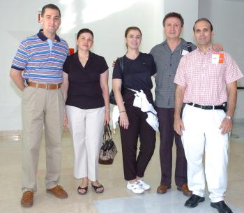 26 de mayo 
Alejandro González, Lourdes Rebollo, Marisol García, Miguel Ángel Murillo y José Luis viajaron a Cancún