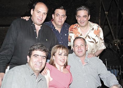 Edgar Acosta, Santiago Garza, Ernesto González Madero, Ricardo González Madero, Martha Dávila y Adolfo Grageda