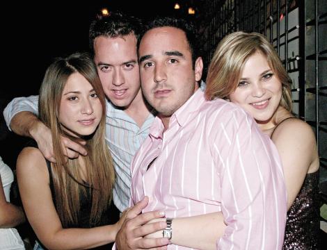 Ana Caro Madero, Poncho Zermeño, Alejandro Cano y Adriana Suárez