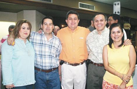 Bárbara López de Amarante, Jaime Amarante, Benjamín Tumoine, Fernando Vera y