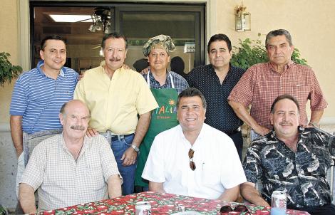 Ricardo González, Jaime Aguilera, Arturo Niño de Rivera, Jorge Abularach, Santiago Torres, Jorge Herrera, Carlos Tovalín y Raúl Murra