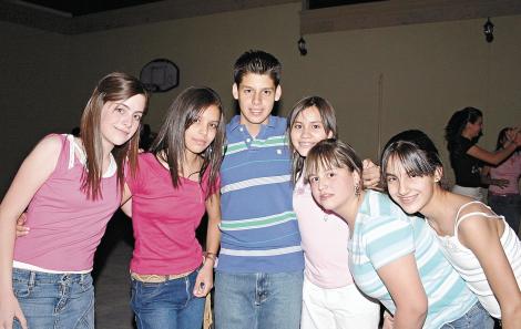 Nidya Hernández, Sofía de la Torre, Toufik Murra, Alejandra Calvete, Sofía Díaz y Paola González