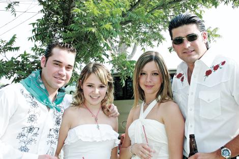 Damián Aguilera, Araceli Martínez, Malena Papadópulos y Fernando Ramos