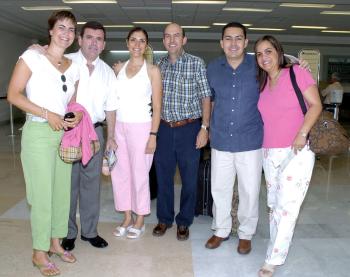 28 de mayo 
Daniel Amarante, Canela Portilla, Javier y Mirita Garza, Martín y Marcela Amarante viajaron a Culiacán.