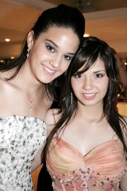 Daniela Díaz y Natalia Álvarez.