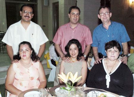 Daniel y Enriqueta Zavala, Alfonso y Araceli Casavantes y Elena Villarreal.