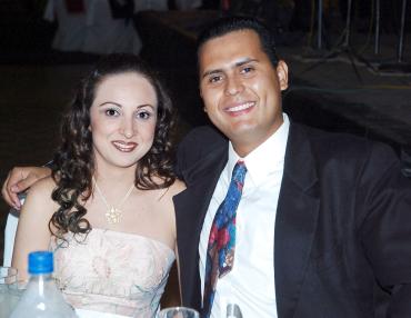 Anabel López y Carlos Galván.