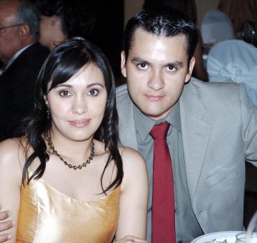 Miriam de González y Luis E. González Vázquez