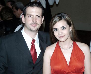 Alain de Alba y Georgina Gómez.