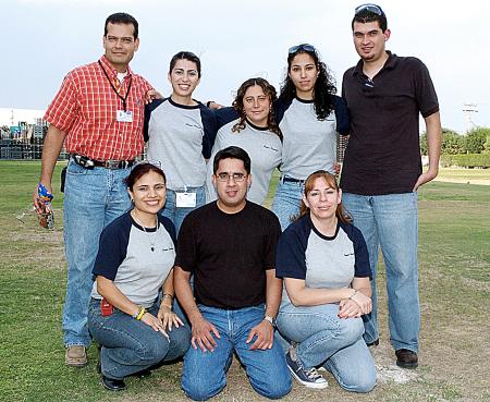 Rodrigo Romo, Luisa Díaz, Nayeli Argote, Jaime Torres, Alma Gaytán, Guillermo Ríos y María Luisa Villarreal