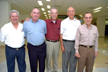 Celso Reyes, Félix López, Rogelio Sada, Raymundo Calvillo y Polen Callau viajaron a Nueva Orleáns.