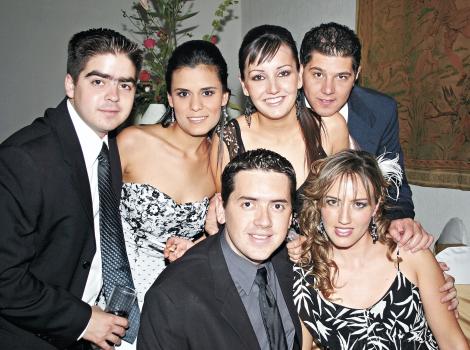 Carlos Niño de Rivera, Sofía Sarmiento, Marcela Enríquez, Jorge Díaz de León, Ricardo Dueñes y Pamela Grageda