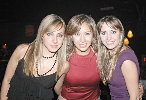 Edna Monroy, Jennifer González y Sonia Pérez