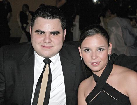 Carlos Herrera y Marcela Lavín