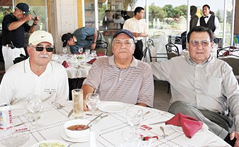 Roberto Barranco, Alejandro Safa y Julio Villalobos