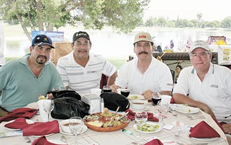 Víctor Alducin, Jorge Cepeda, Miguel Wong y Armando Navarro