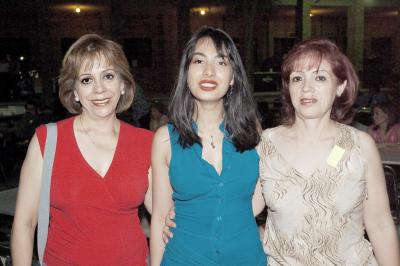 Lorena Bassó, Alicia Bassó y Bertha Alicia Bassó