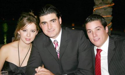 Malena Papadópulos, Fernando Ramos y Daniel Fernández.