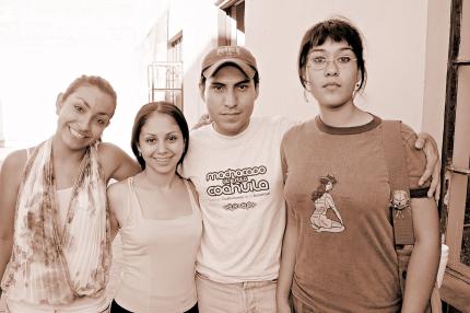 Ileana Moreno, Ana Rosales, Miguel Ángel Rangel y Cristy Juárez.