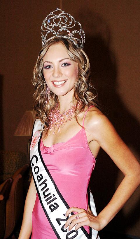 En el concurso se darán cita Lupita Jones (directora nacional de Nuestra Belleza México), Laura Elizondo (Nuestra Belleza México 2004), Melissa Cantú (Nuestra Belleza Coahuila 2004, foto) y Marisol González, torreonense que obtuvo el título de Nuestra Belleza México 2002 y quien formará parte del jurado calificador.