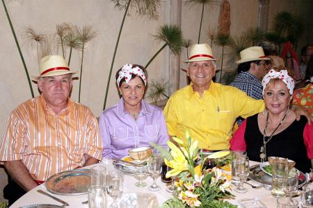 Joaquin y Vicky Hamdam, Guillermo y Ángeles Milán