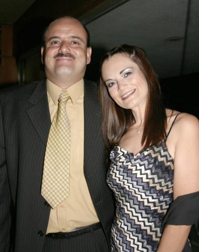 Emilio Chaúl y Cristina Pacheco de Chaúl.