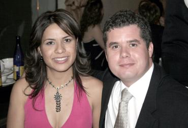 Lourdes Flores y Luis Xavier Bernal.