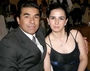 Miguel Ángel Villarreal y Lupita Becerra.