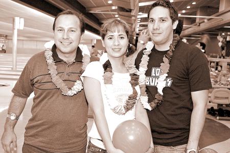 Héctor Villarreal, Celia Valenzuela y Daniel Labastida.