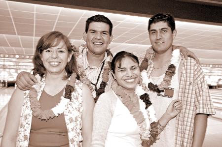 María Luisa Villarreal, Alma Gaytán, Vicente Guillén y Fernando Puga