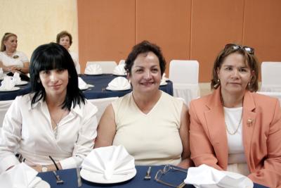 Raquel Jardón de Gutiérrez, Lety de Palacios y Blanca de Faccusseh