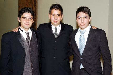 Ricardo Marcos Melo, Marcelo Valdés  y Ricardo Marcos Bugaráin.