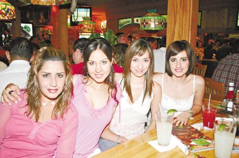 Laura Orduño, Claudia Velasco, Lety Castro y Mirvat Jalil