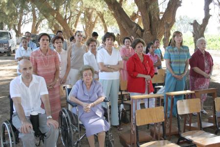 Las integrantes del patronato de la Ciudad de los Niños, que preside doña Lucía de Fernández Aguirre.