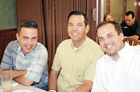 Sergio de Bello, Fernando Martinez y Jorge Pérez