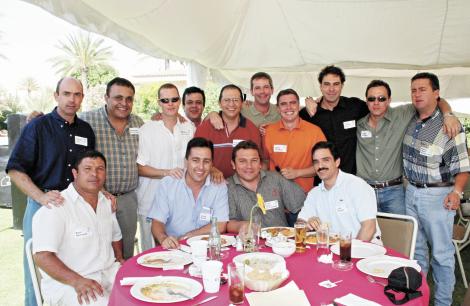 Chema Gil, Edmundo Viramontes, Roberto Rodríguez de la Vega, Marcelo Torres, Rogelio Manjarréz, José María Gil, Guicho de la Rosa, Javier González Colsa, Edgar Perches, Rogelio Díaz de León, Raúl Quiñones, Juan Ayup, Ángel Sagui de la Fuente y José Salazar