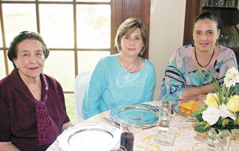 Beatriz Ruiz de González, Margarita Lascurain de Murra y Mayte Aguirre de Anaya