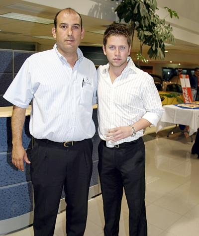 Jaime Hernández y Guillermo Murra.