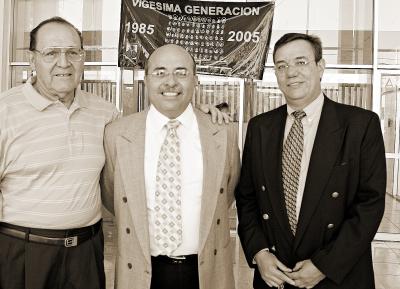 Carlos Campa, Gerardo Mart÷inez y Francisco Balandrano.